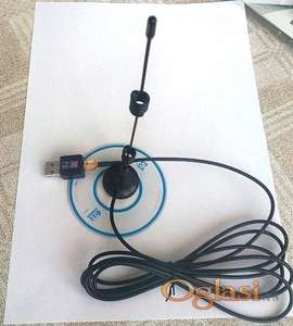 USB Wifi adapter-kartica sa antenom 2.4GHz 9DBI + CD